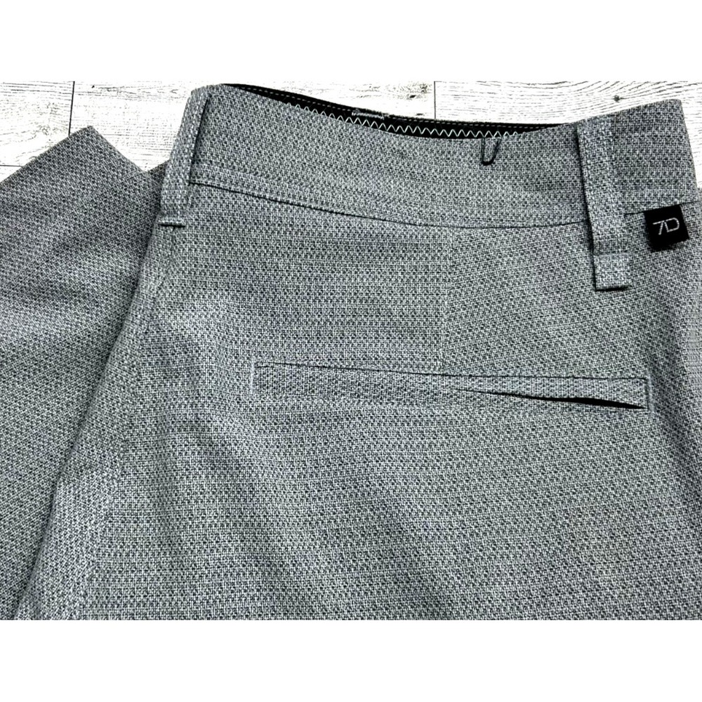 7‎ Diamonds Mens Stadium Performance Shorts 31 Gray Golf Athletic Quick Dry